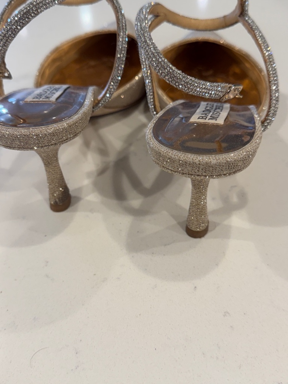 Used Badgley Mischka heels women’s size 8 - Picture 4 of 5